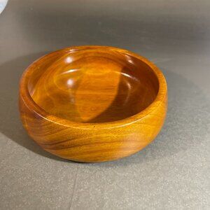 Wooden Bowl from the Salvation Army Workshop for the Blind and Handicapped (509)